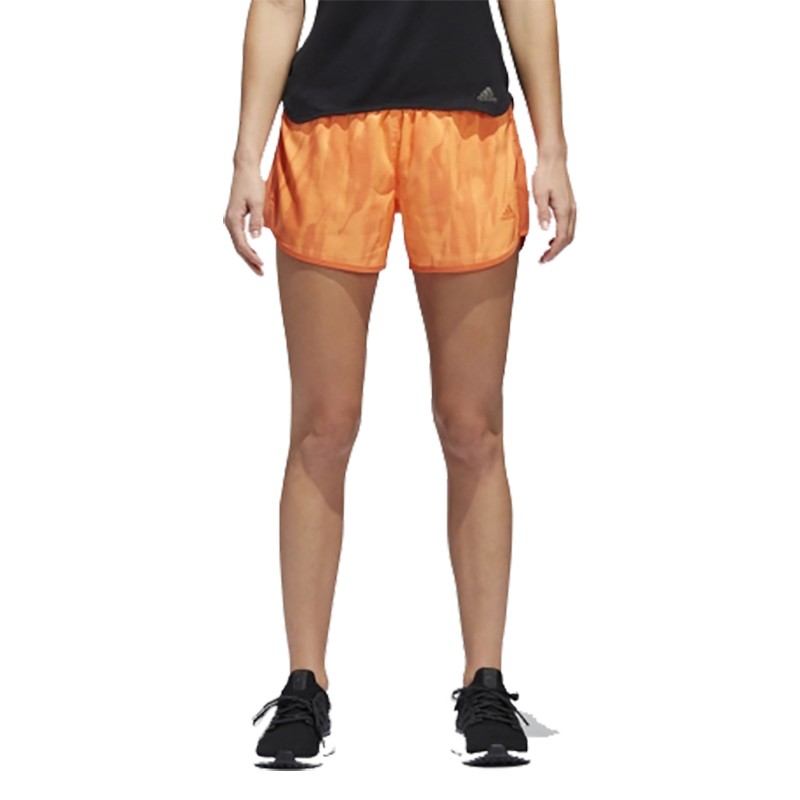 Шорты женские Adidas M10 q1 оранжевые CF2169 — фото 2