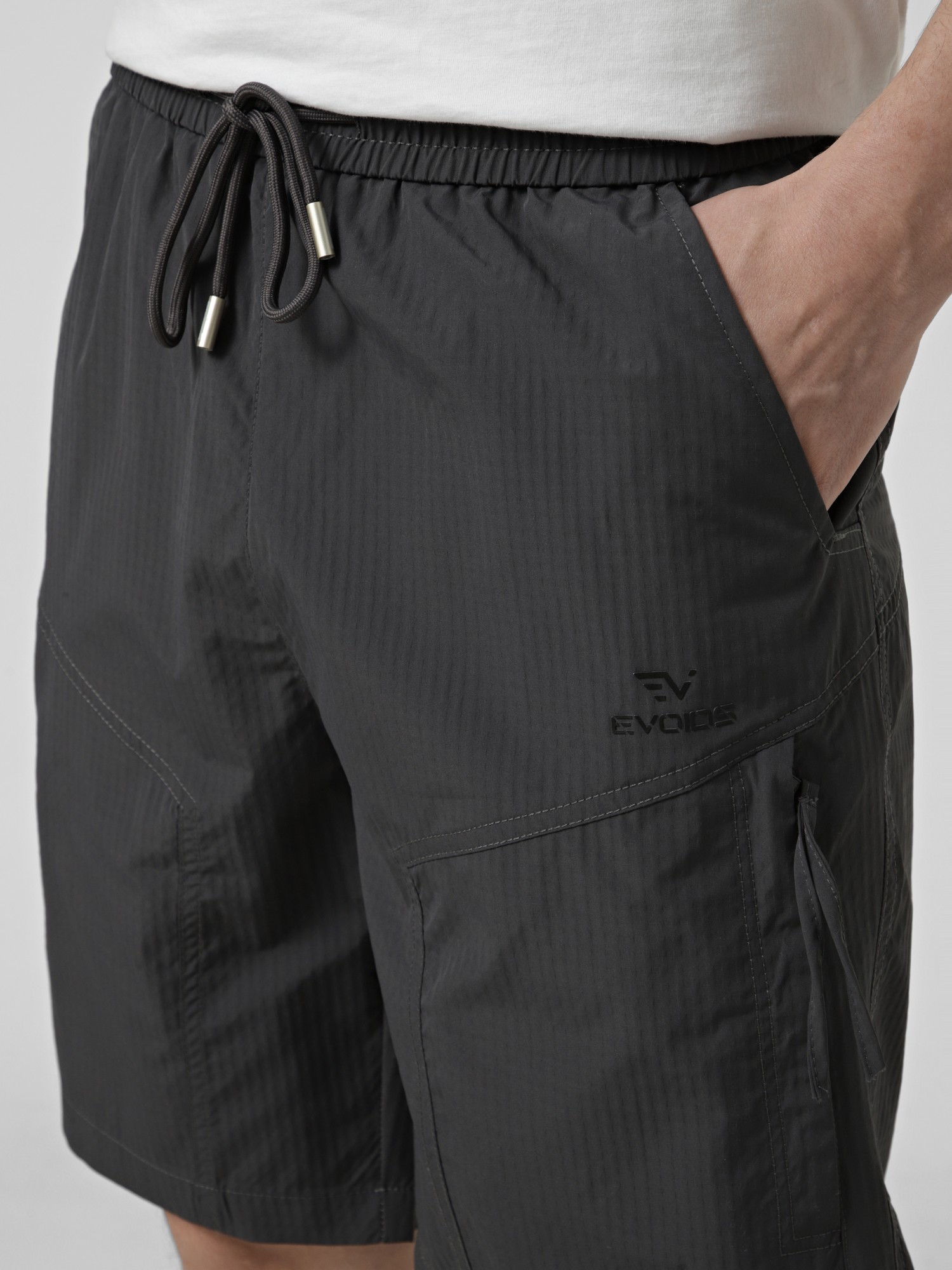 Шорти чоловічі Evoids Drava графiтові 482606-015 изображение 4