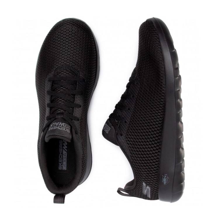 Кроссовки мужские Skechers Go Walk черные 54601 BBK  изображение 2
