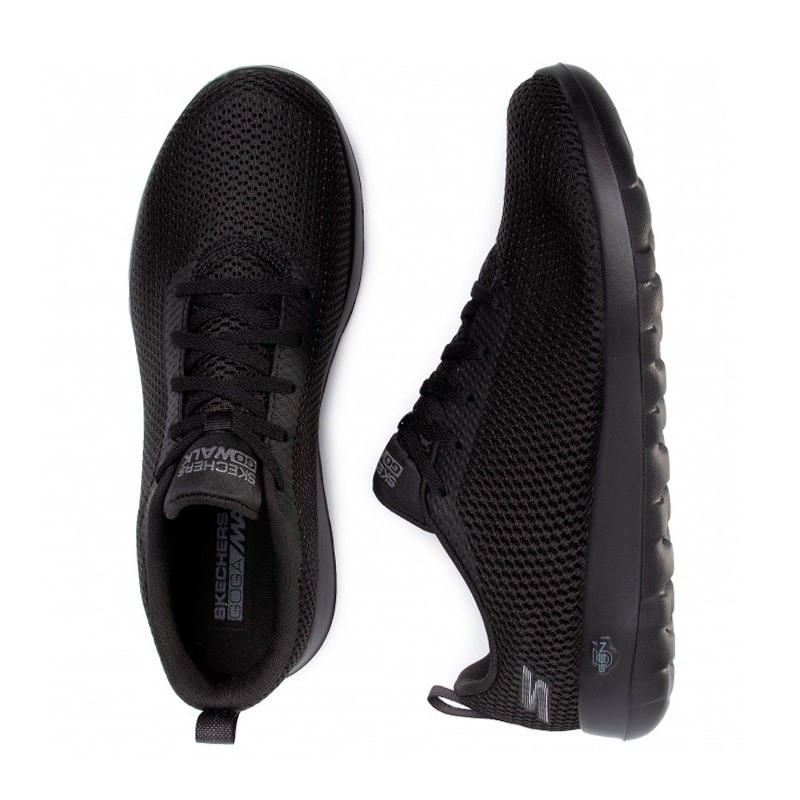 Кроссовки мужские Skechers Go Walk черные 54601 BBK  изображение 2
