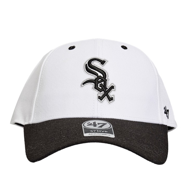 Бейсболка 47 Brand Two Tone White Sox белая B-ADBLT06WBV-WH изображение 1