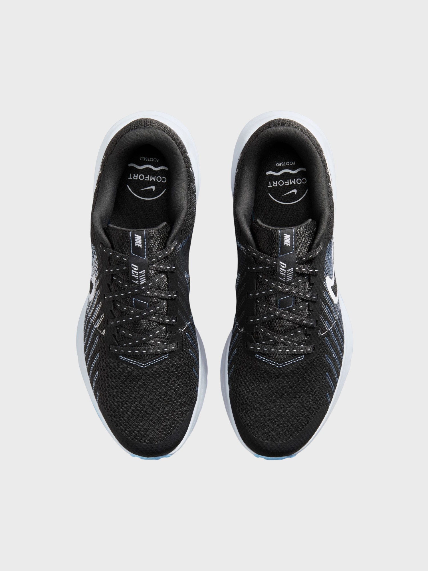 Кросівки жіночі Nike W RUN DEFY сірі HM9593-007 изображение 7