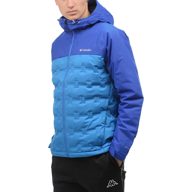 Куртка пуховая мужская Columbia Grand Trek Down Jacket синяя 1864522-463
