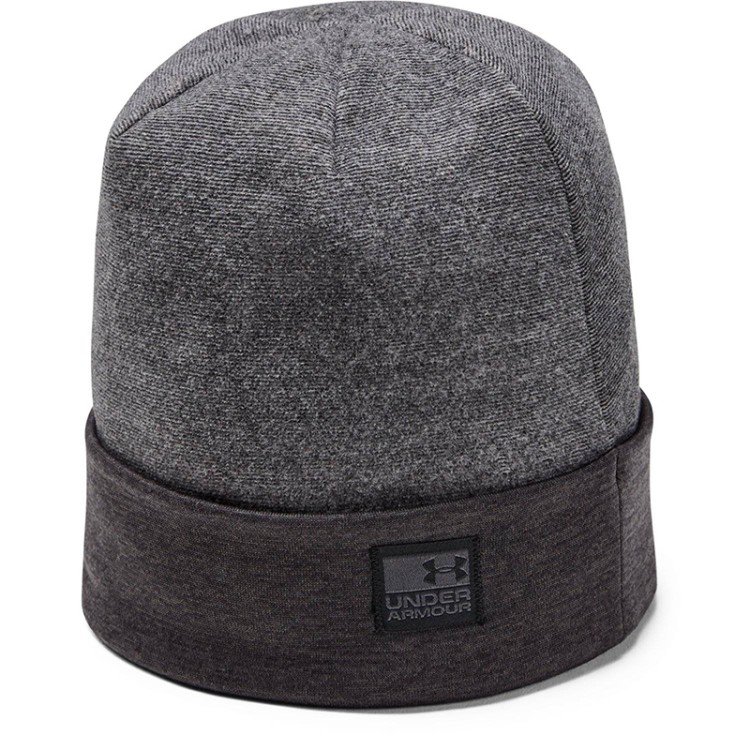 Шапка Under Armour ColdGear Infrared Fleece Beanie чорна 1343151-001 изображение 1