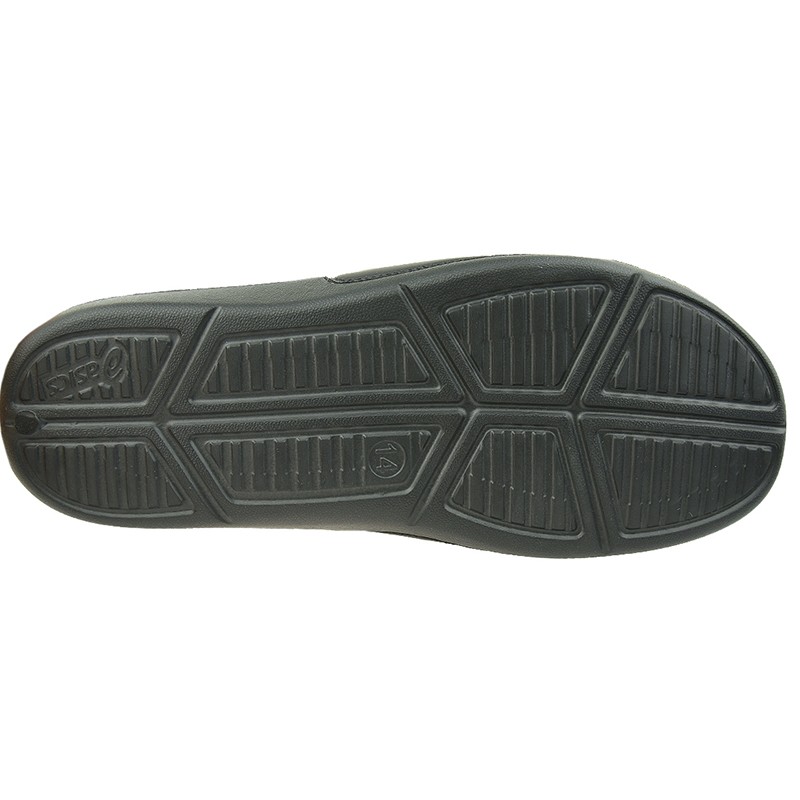 Шлепанцы унисекс Asics черные 1173A006-001 изображение 3