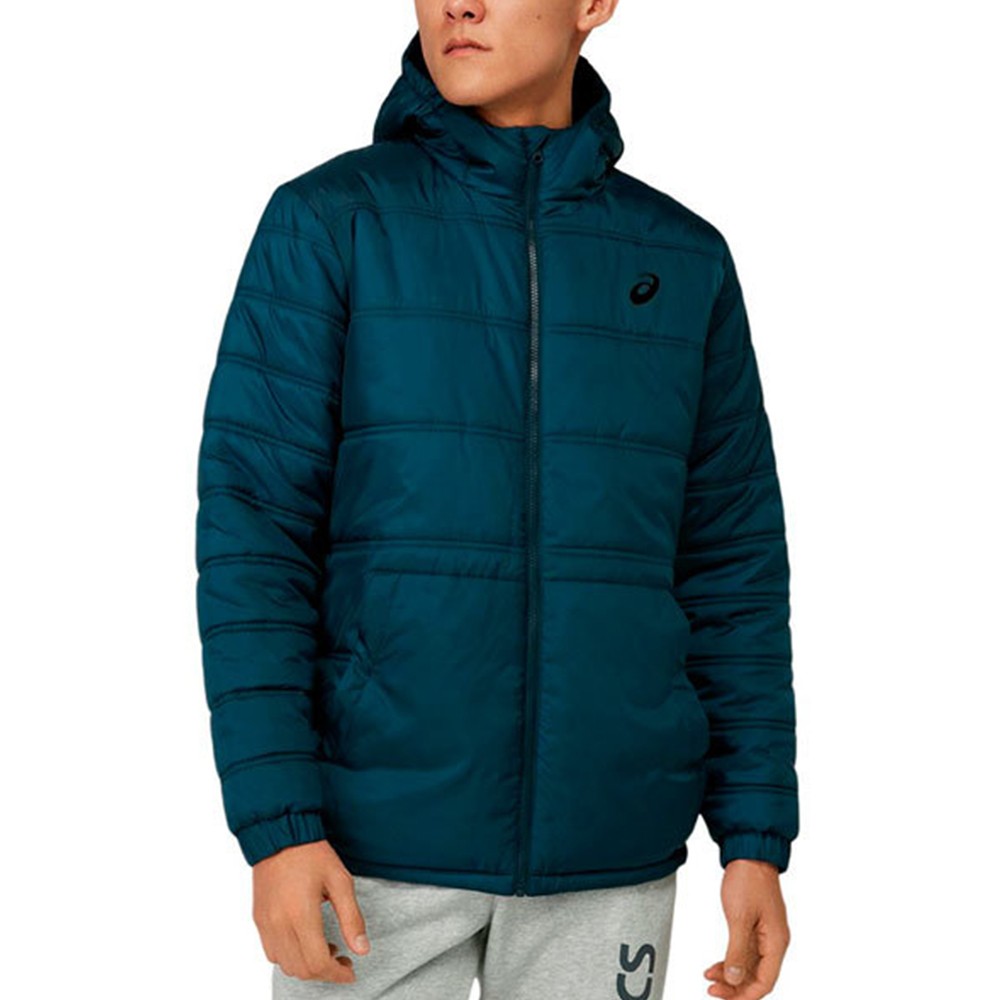 Куртка чоловіча Asics Padded Jacket M синя 2031C504-400  изображение 1