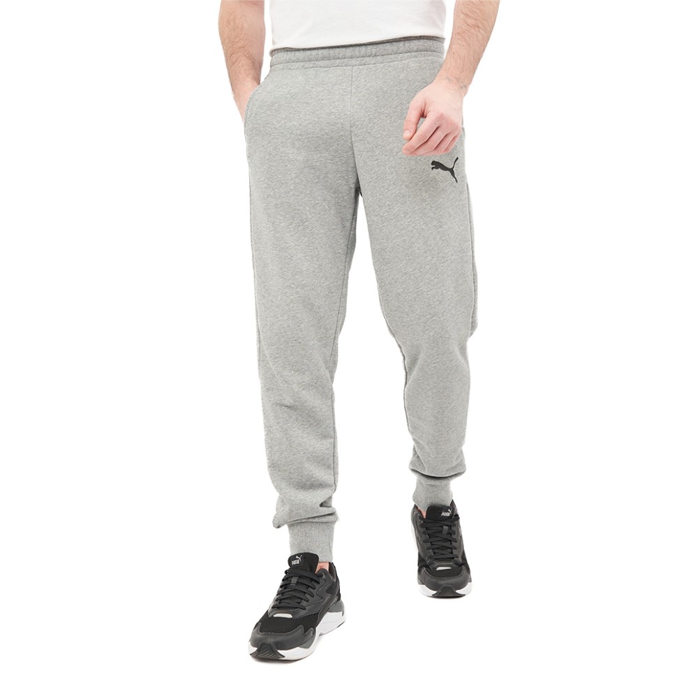 Штани чоловічі Puma Ess Logo Pants сірі 58671653 — фото 1
