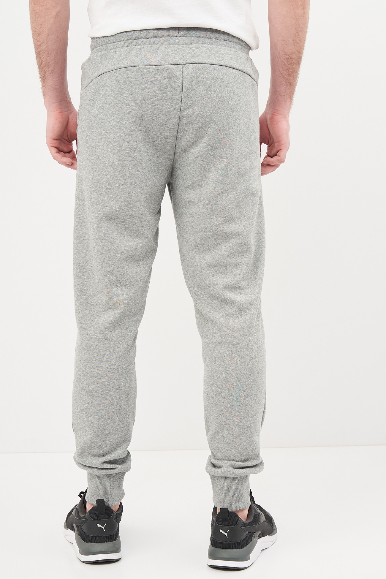 Штани чоловічі Puma Ess Logo Pants сірі 58671653 изображение 3