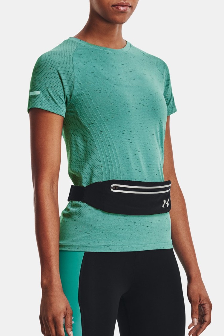 Сумка  Under Armour UA Flex Speedpocket Run Belt черная 1369219-001 изображение 2