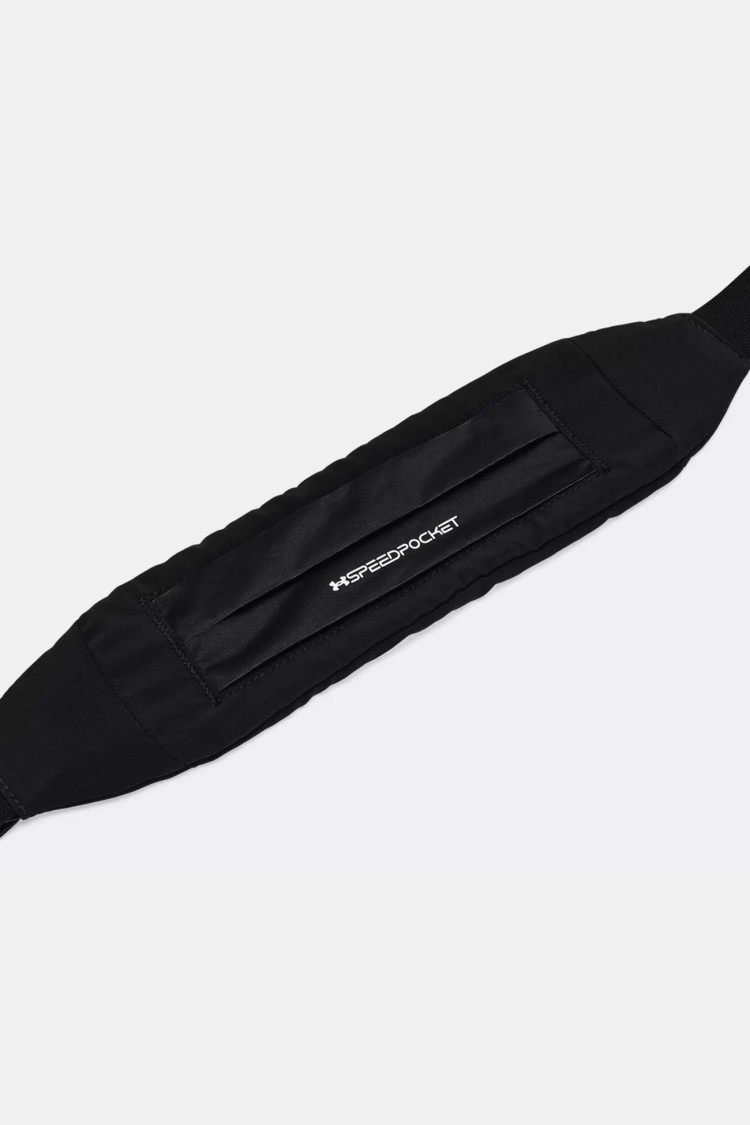 Сумка  Under Armour UA Flex Speedpocket Run Belt черная 1369219-001 изображение 3