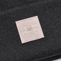 Шапка Under Armour UA Halftime Cuff черная 1373101-001 изображение 2