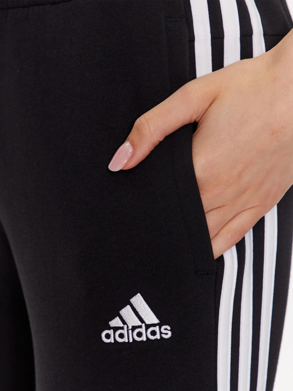 Штани жіночі Adidas W 3S FL C PT чорні HZ5753 — фото 5