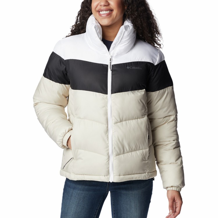 Куртка женская Columbia Puffect™ Color Blocked Jacket бежевая 1955101-278 изображение 1