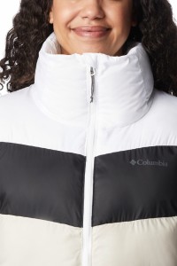 Куртка женская Columbia Puffect™ Color Blocked Jacket бежевая 1955101-278 изображение 3