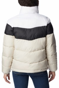 Куртка женская Columbia Puffect™ Color Blocked Jacket бежевая 1955101-278 изображение 7