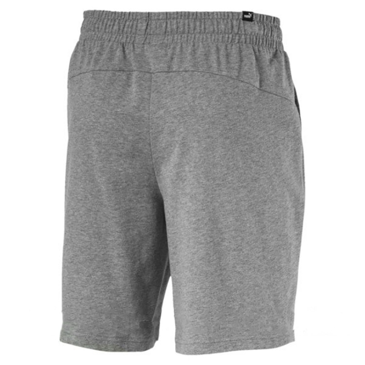 Шорты мужские Puma ESSENTIALS JERSEY S серые 85199403 изображение 3