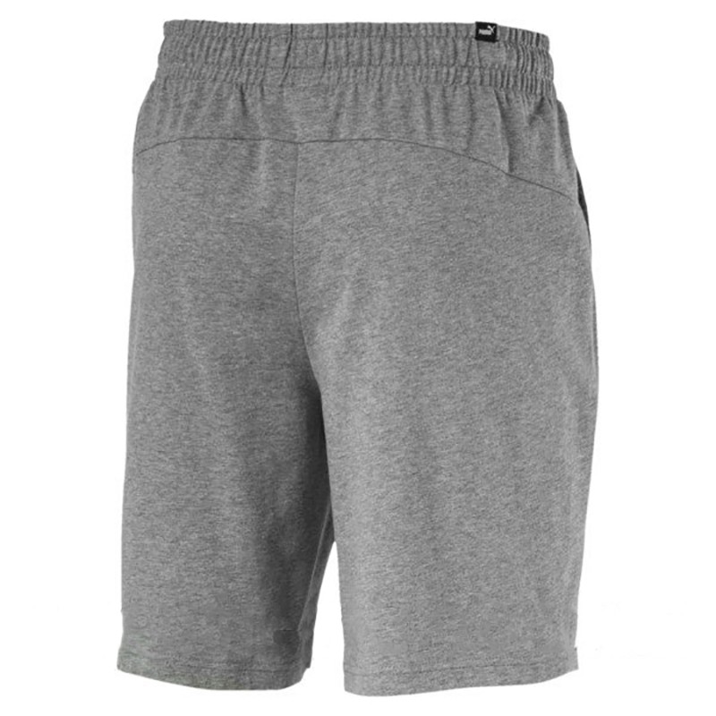 Шорты мужские Puma ESSENTIALS JERSEY S серые 85199403 изображение 3