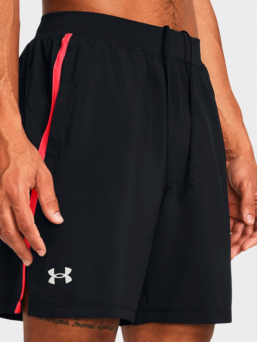 Шорти чоловічі Under Armour UA LAUNCH 7'' SHORT чорні 1382620-003 — фото 2