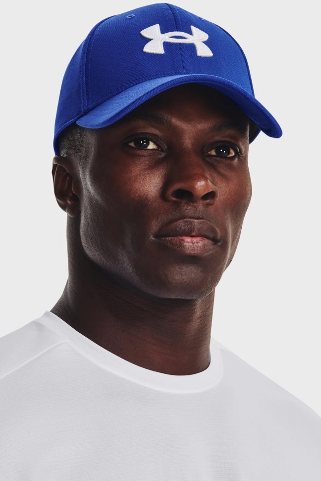 Бейсболка  Under Armour Men's UA Blitzing синя 1376700-400 изображение 4