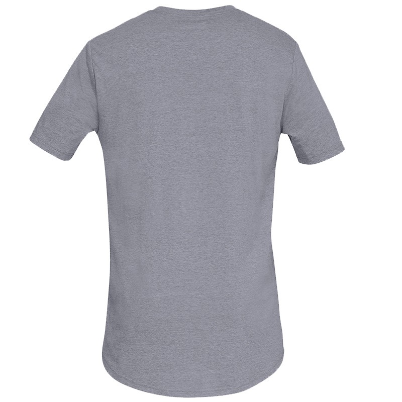 Футболка мужская Under Armour SPORTSTYLE SS DROP HEM серая 1329617-036 — фото 2