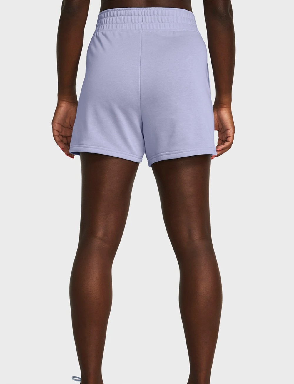 Шорты женские Under Armour UA RIVAL TERRY SHORT голубые 1382742-539 изображение 4