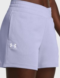 Шорти жіночі Under Armour UA RIVAL TERRY SHORT блакитні 1382742-539 изображение 5