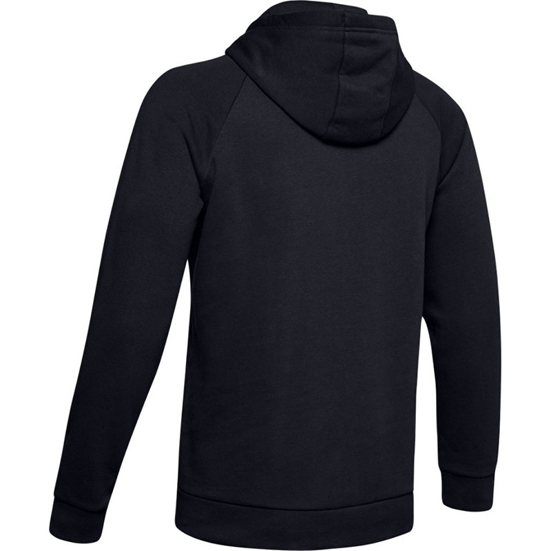 Толстовка мужская Under Armour RIVAL FLEECE LOGO черная 1345628-001 изображение 4