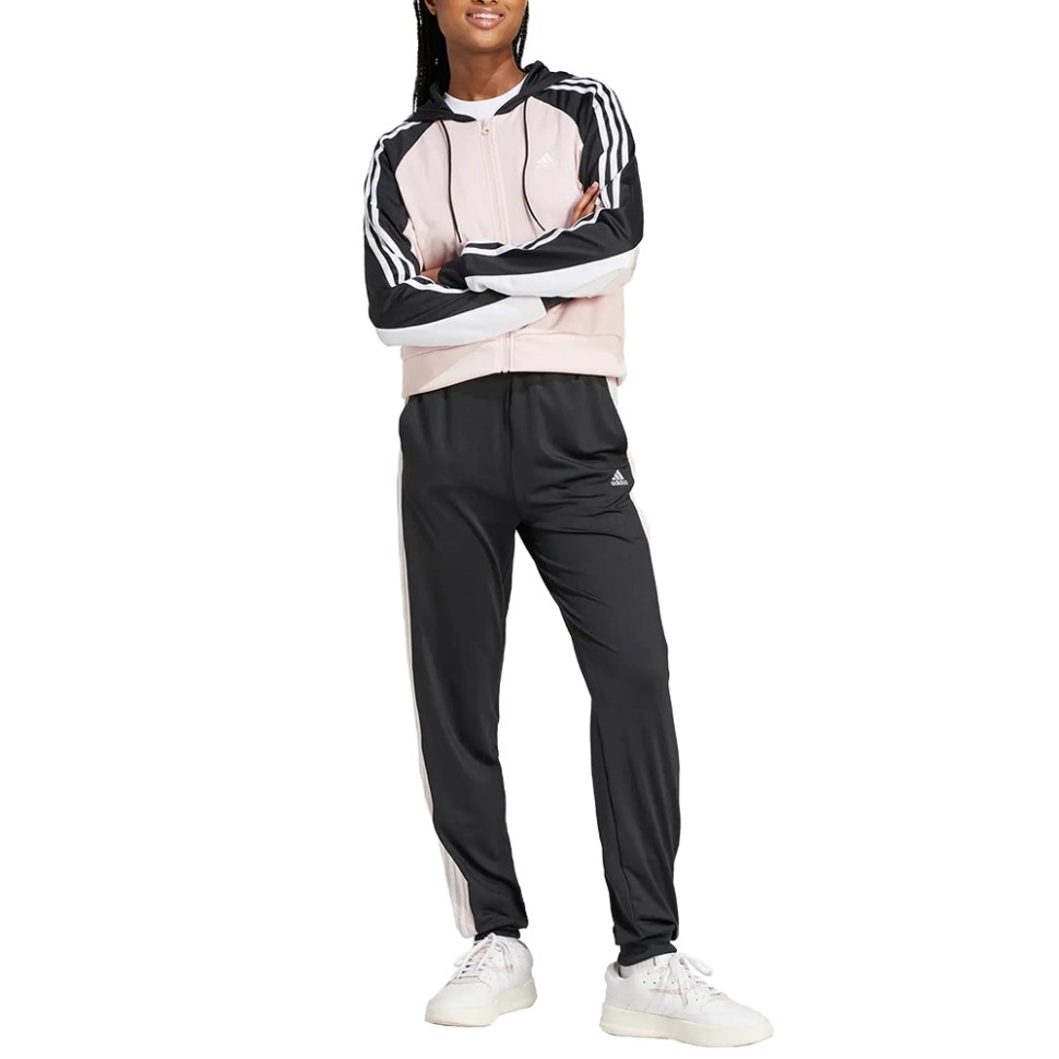Костюм жіночий Adidas W BOLDBLOCK TS чорний IX3744 — фото 1