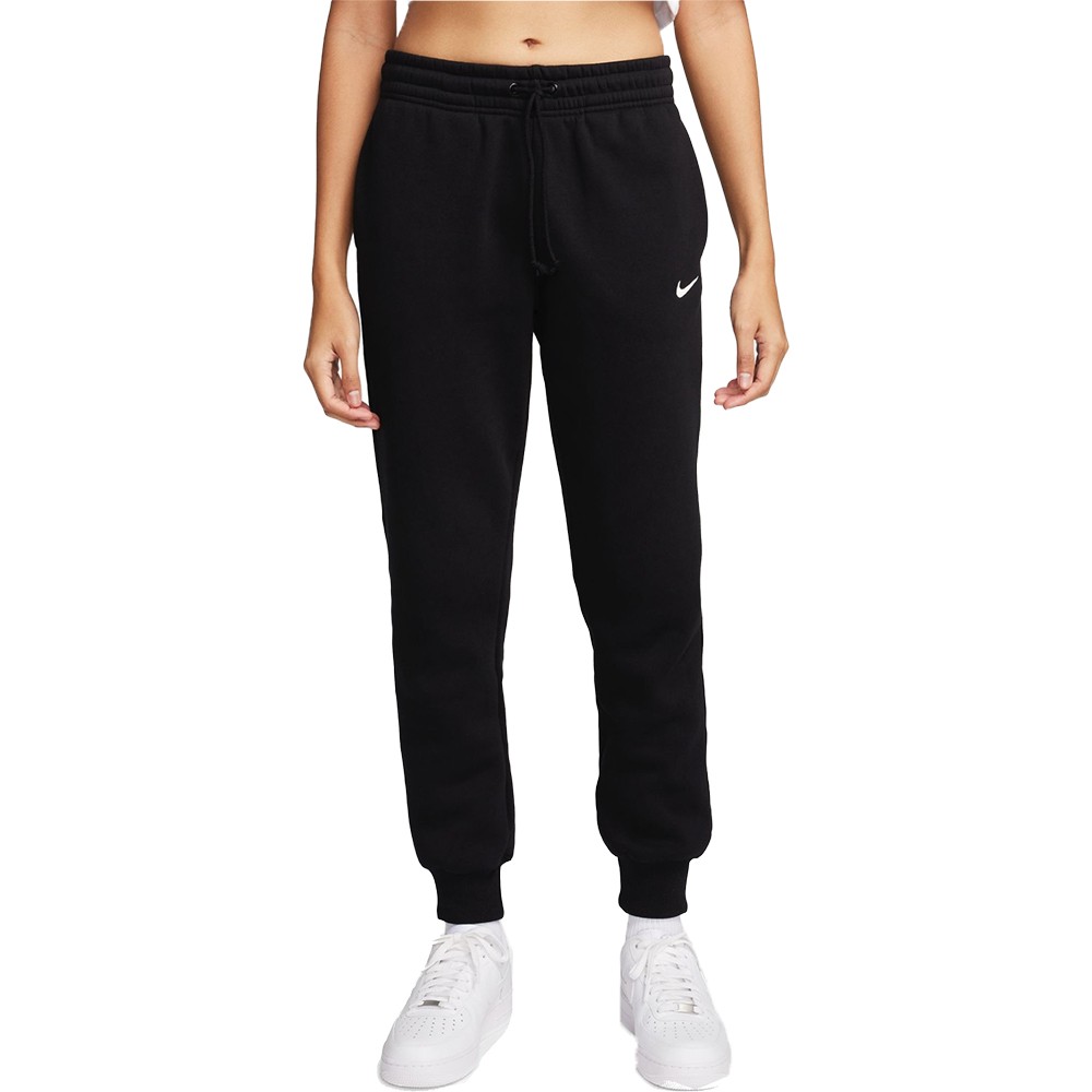 Брюки женские Nike W NSW PHNX FLC MR PANT STD черные FZ7626-010 изображение 1