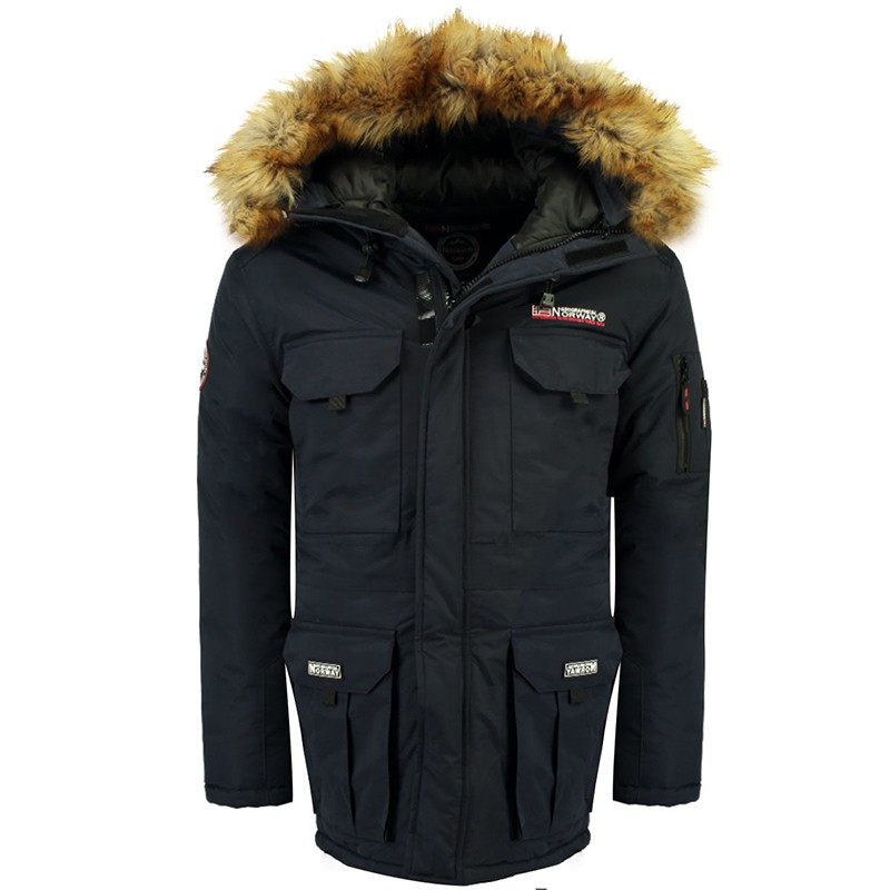 Куртка мужская Geographical Norway синяя WR054H-450 — Sport City Куртка мужская Geographical Norway синяя WR054H-450
