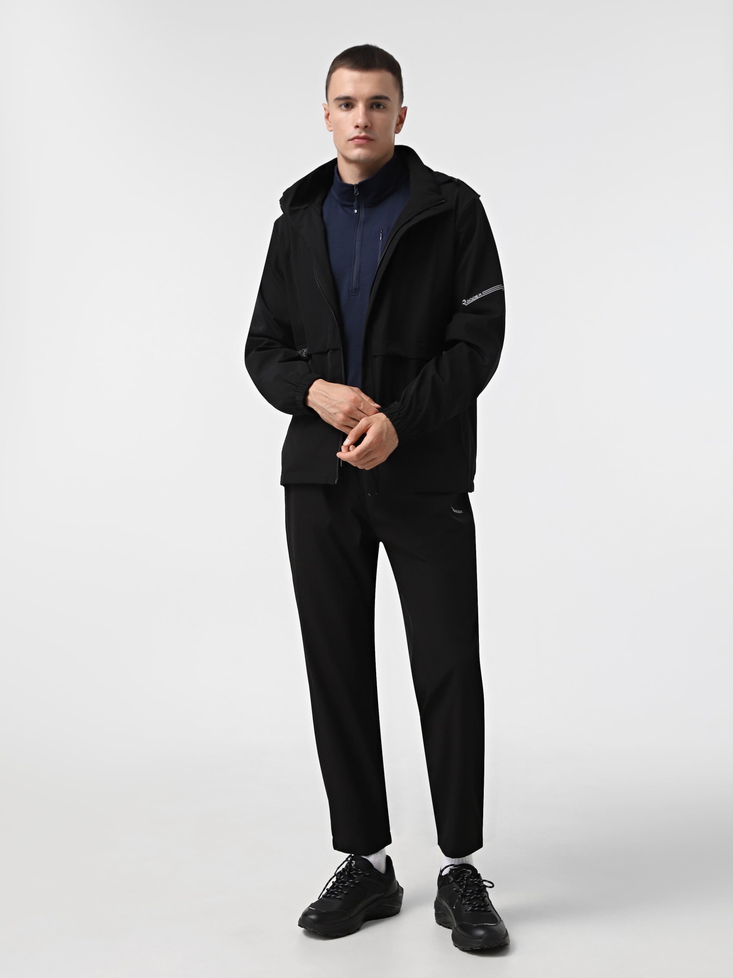 Вітрівка чоловіча Radder Buktin чорна 442501-010 изображение 3