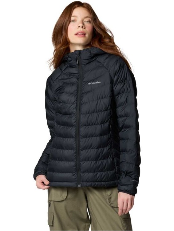 Куртка женская Columbia Powder Lite™ II Mid Jacket черная 2089371-010 изображение 2