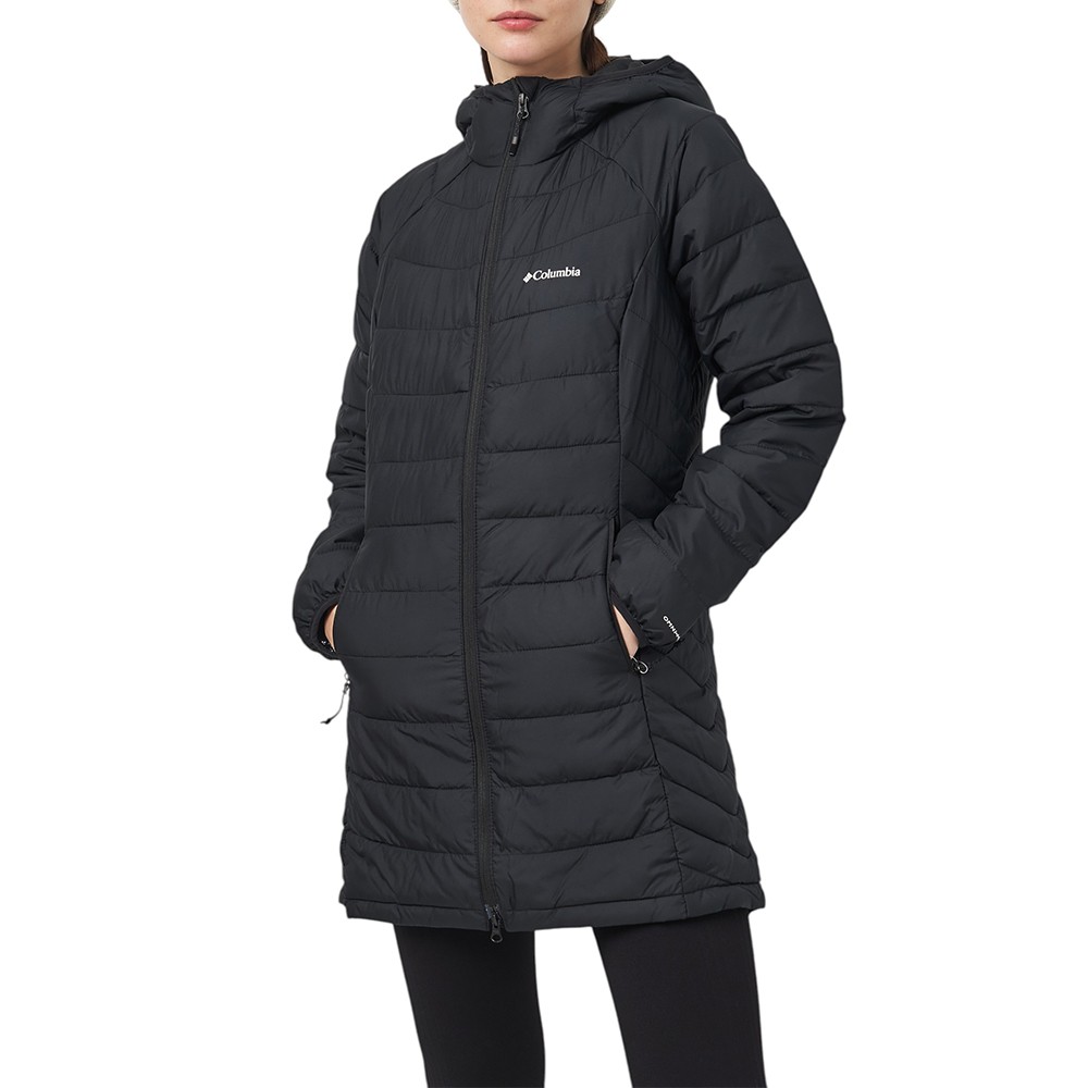 Куртка жіноча Columbia Powder Lite™ II Mid Jacket чорна 2089371-010 изображение 1