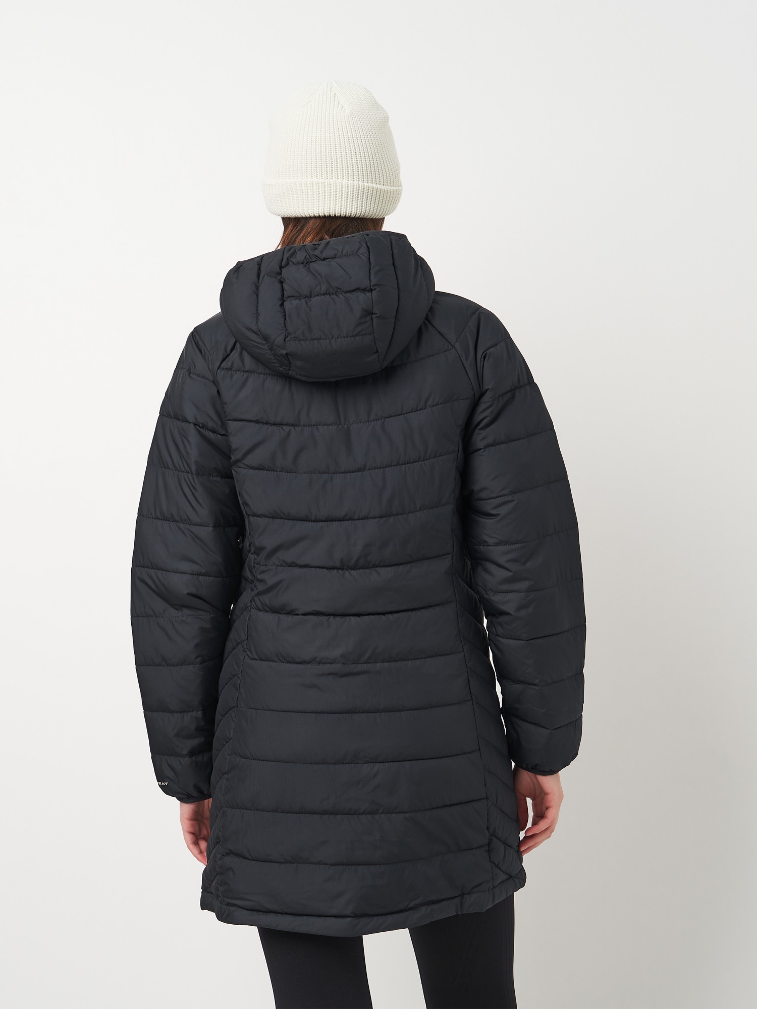 Куртка женская Columbia Powder Lite™ II Mid Jacket черная 2089371-010 изображение 4