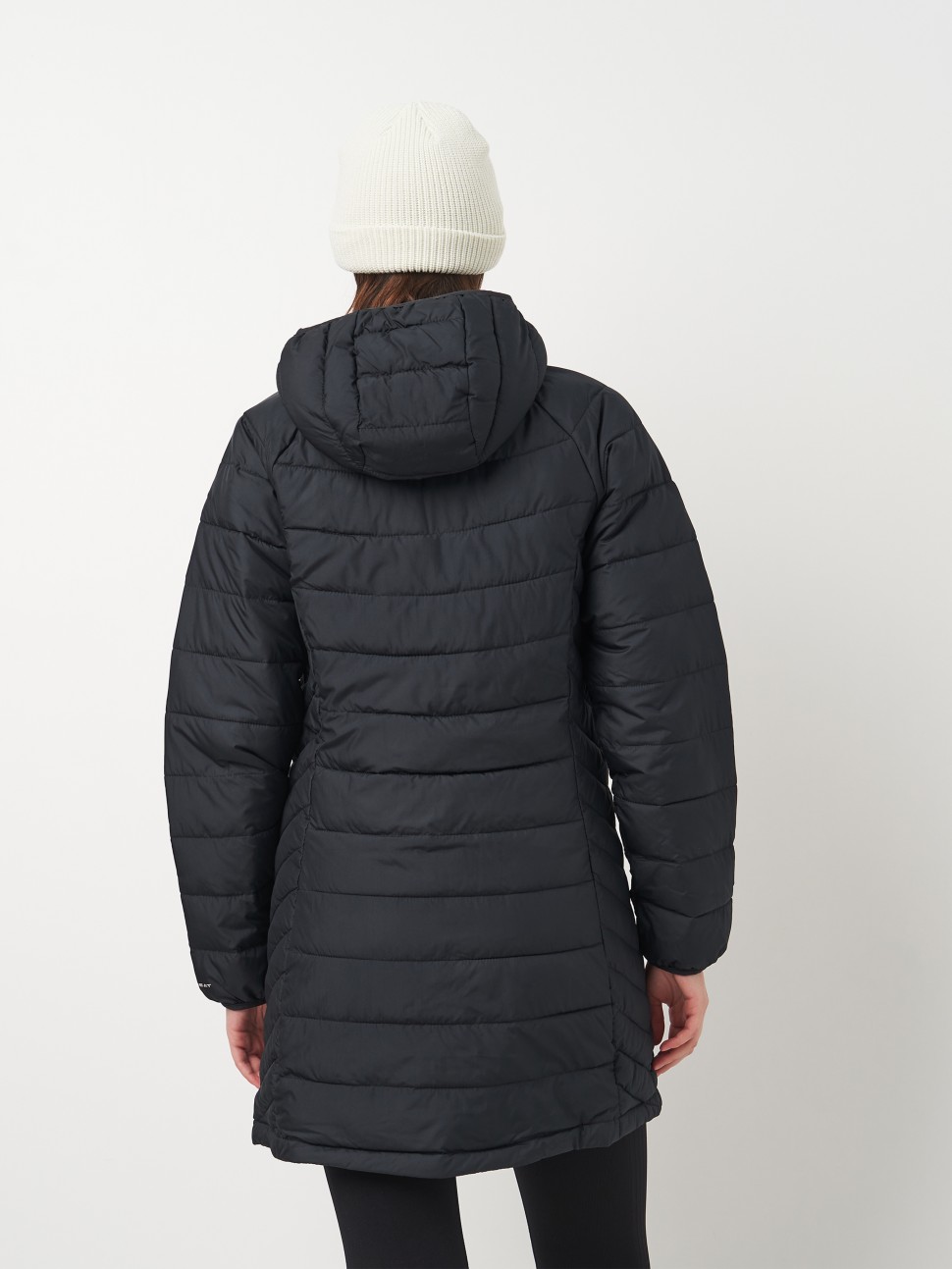 Куртка жіноча Columbia Powder Lite™ II Mid Jacket чорна 2089371-010 — фото 4