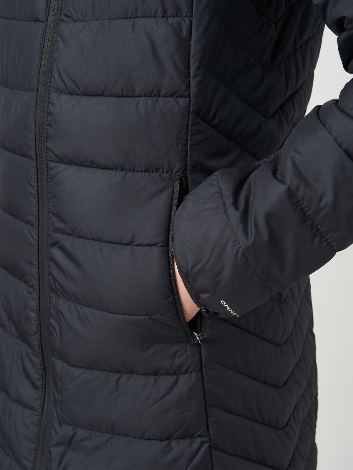 Куртка жіноча Columbia Powder Lite™ II Mid Jacket чорна 2089371-010 изображение 6