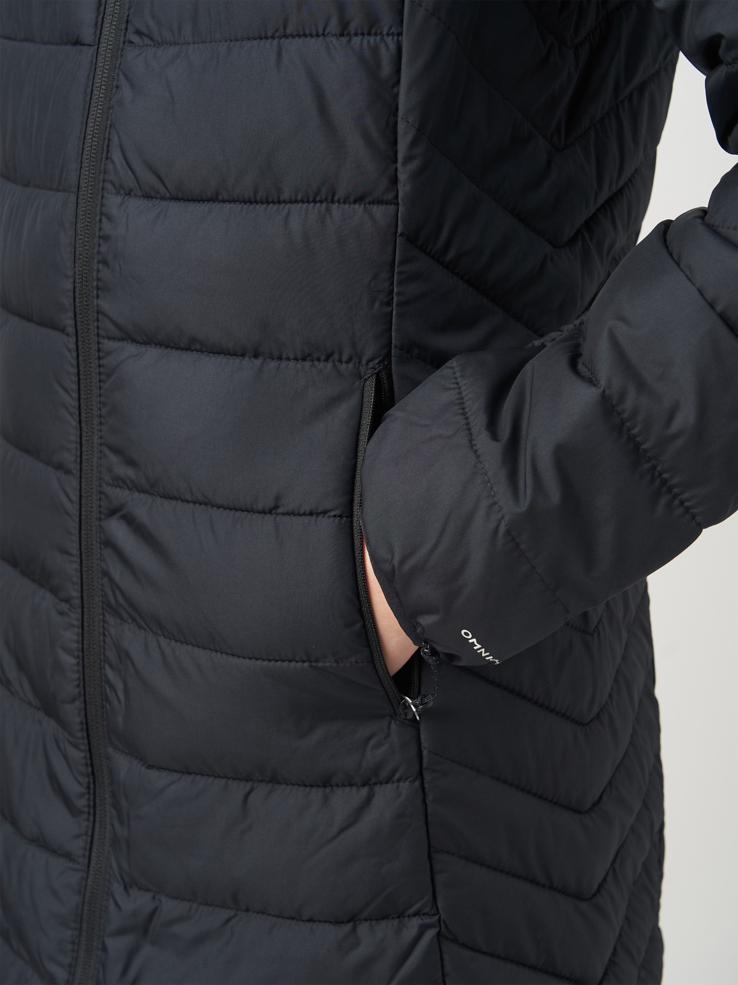 Куртка женская Columbia Powder Lite™ II Mid Jacket черная 2089371-010 изображение 6