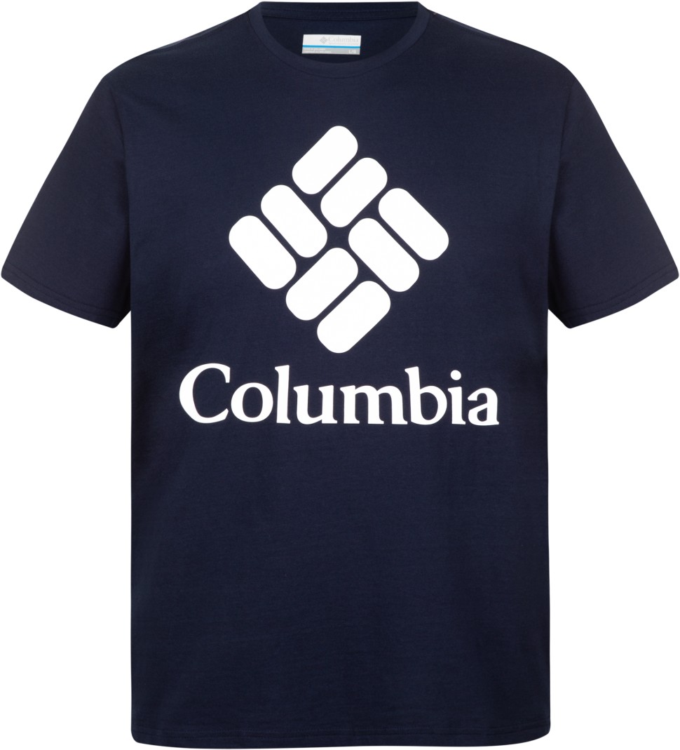 Футболка чоловіча Columbia Warren Grove ™ Tee синя 1872711-466 — Sport City Футболка чоловіча Columbia Warren Grove ™ Tee синя 1872711-466