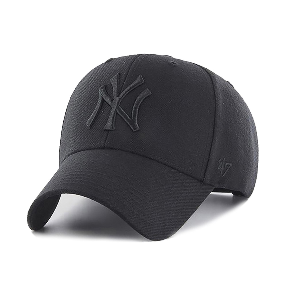 Бейсболка 47 Brand MLB NEW YORK YANKEES черная MVPSP17WBP-BKB