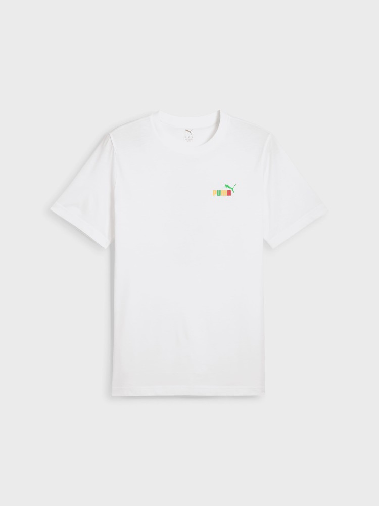 Футболка мужская Puma GRAPHICS PUMA Back Tee белая 68483202 изображение 5