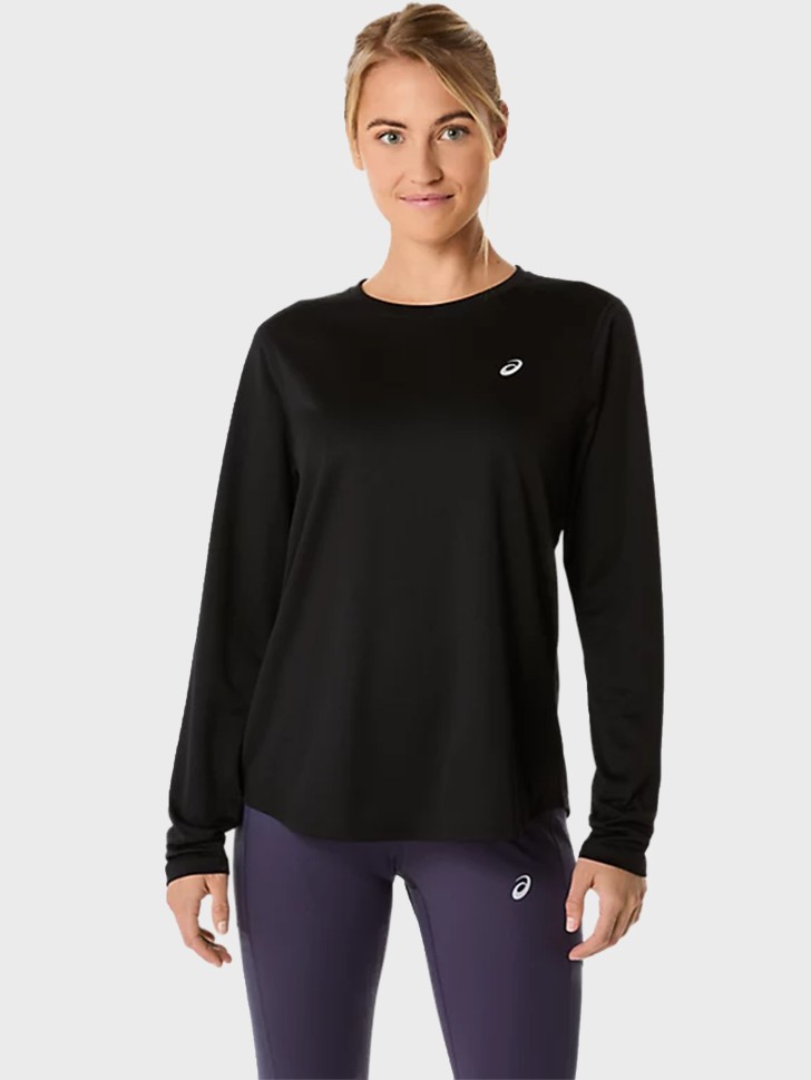 Футболка жіноча Asics ASICS CORE LS TOP чорна 2012D181-001 изображение 2