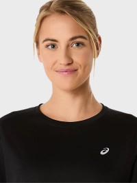 Футболка жіноча Asics ASICS CORE LS TOP чорна 2012D181-001 изображение 5