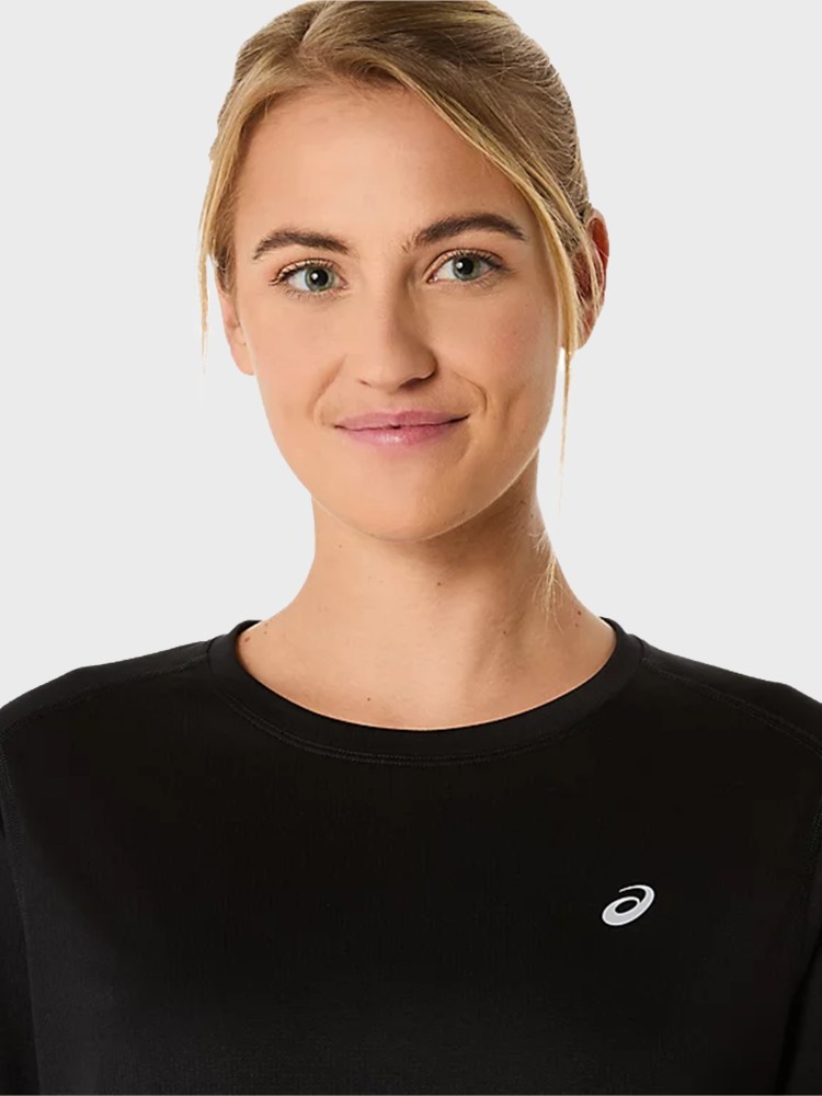 Футболка жіноча Asics ASICS CORE LS TOP чорна 2012D181-001 изображение 5