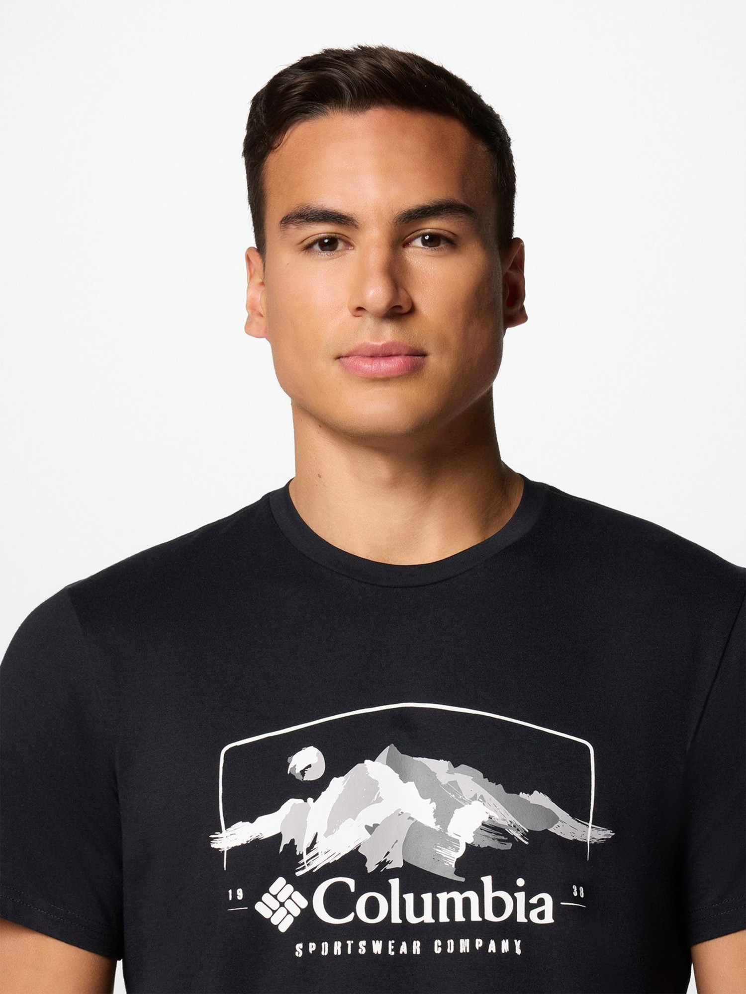 Футболка мужская Columbia Path Lake™ Graphic Tee II черная 1934816-021 изображение 4