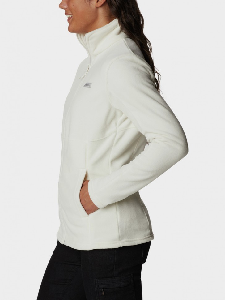 Толстовка жіноча Columbia W Basin Trail III Full Zip молочна 1938041-191 изображение 4