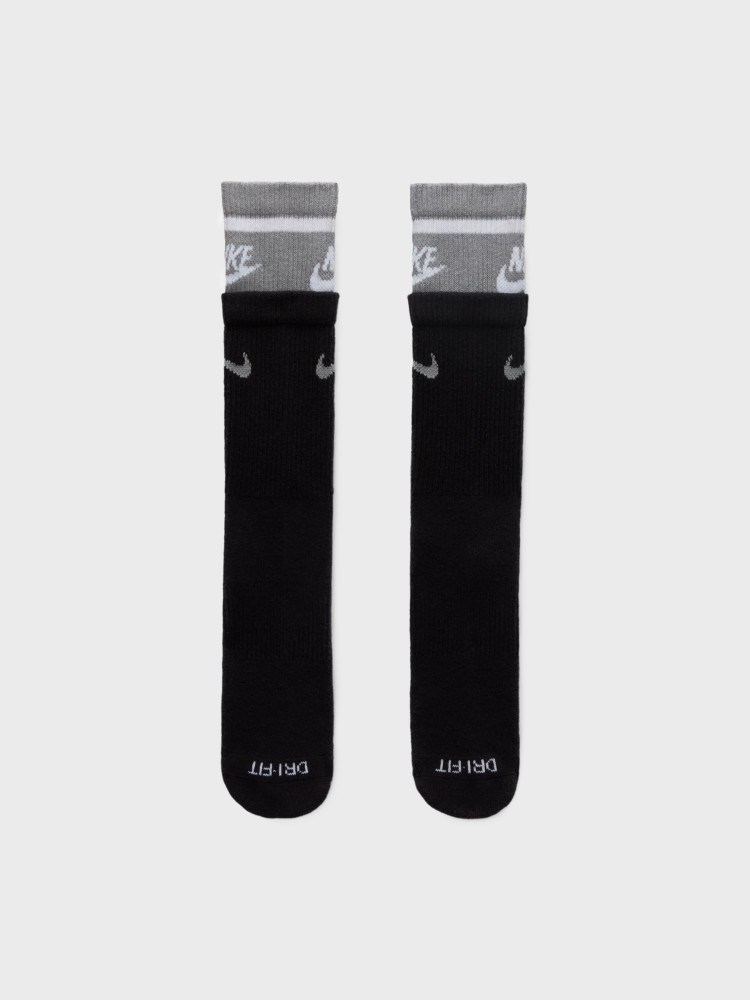 Носки  Nike U NK ED PLS CSH CRW 1PR 144 DN черные FN3148-001 изображение 3