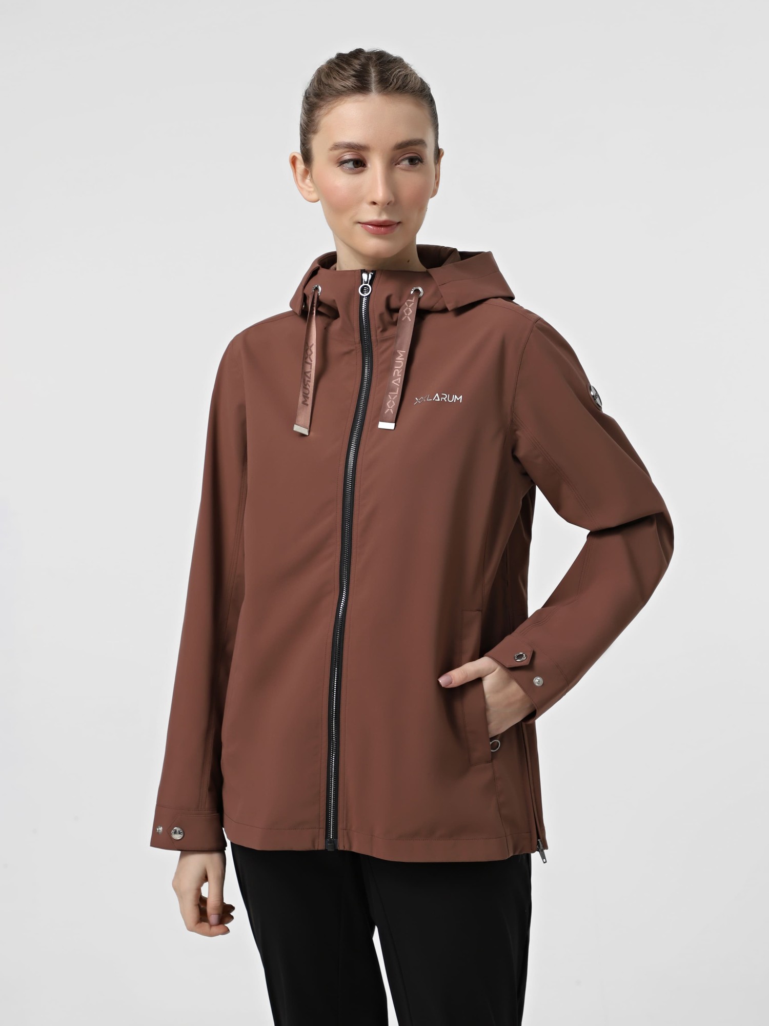 Вітрівка жіноча Larum Pacuta коричнева 422507-200  изображение 2