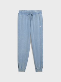 Штани чоловічі Puma ESS ELEVATED Wash Sweatpants блакитні 68843634 изображение 5