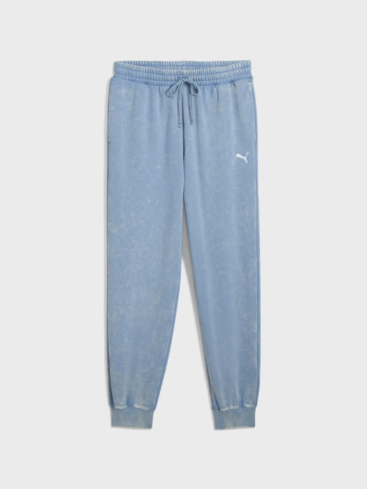 Штани чоловічі Puma ESS ELEVATED Wash Sweatpants блакитні 68843634 изображение 5