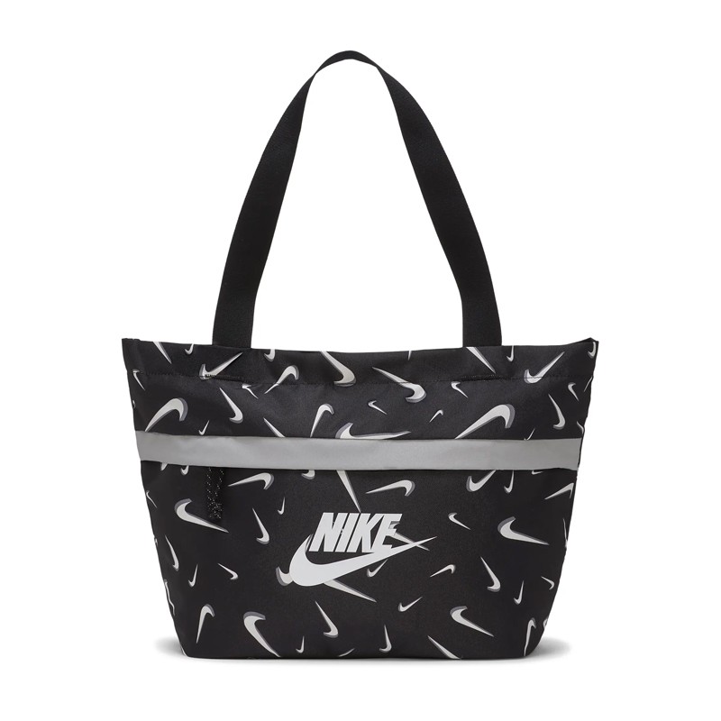 Сумка Nike Y Nk Tanjun Tote - Aop черная CU8334-010 — фото 1